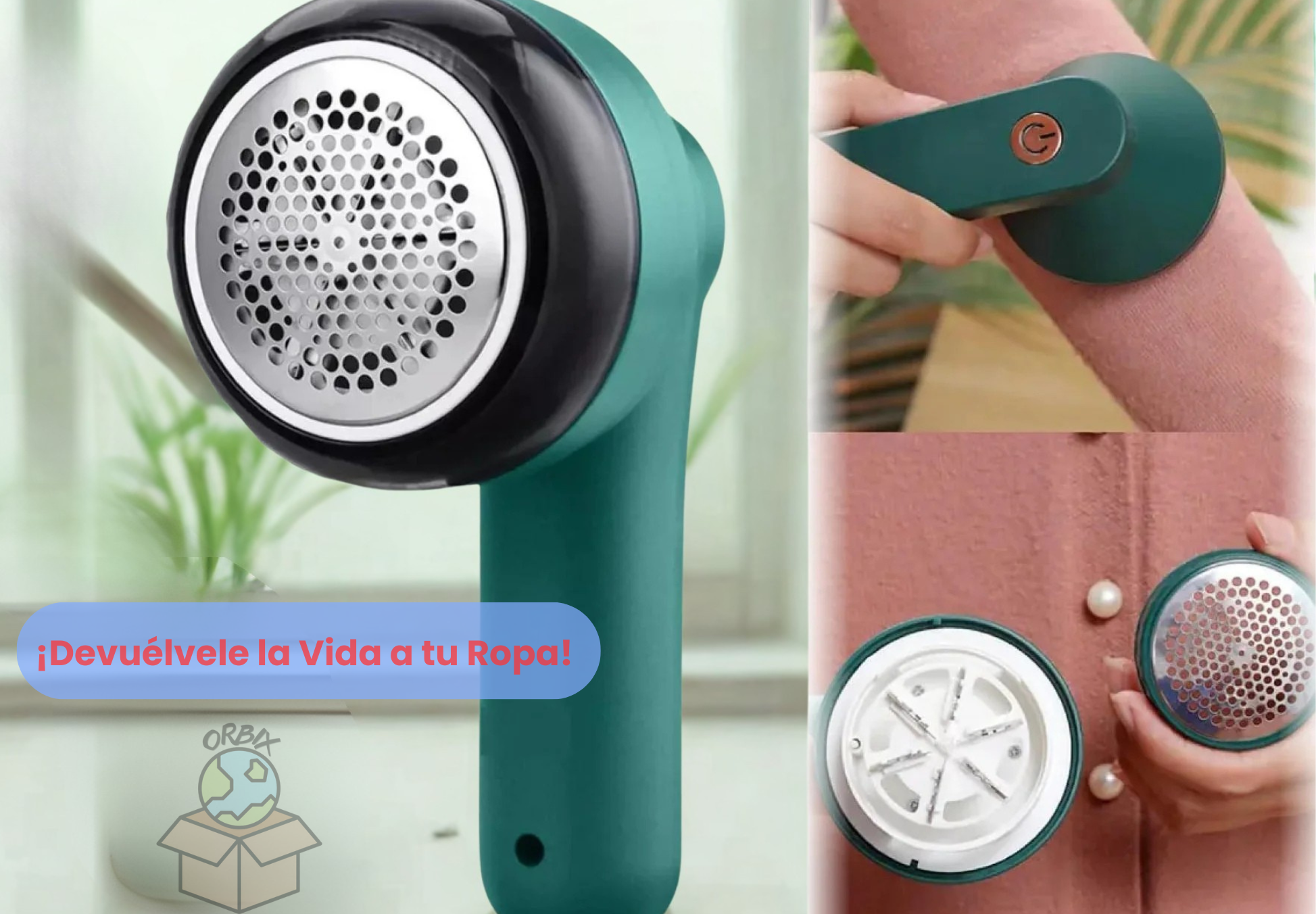 ¡Ropa Nueva Todos los Días! Quita Pelusas Portátil  👔 👗