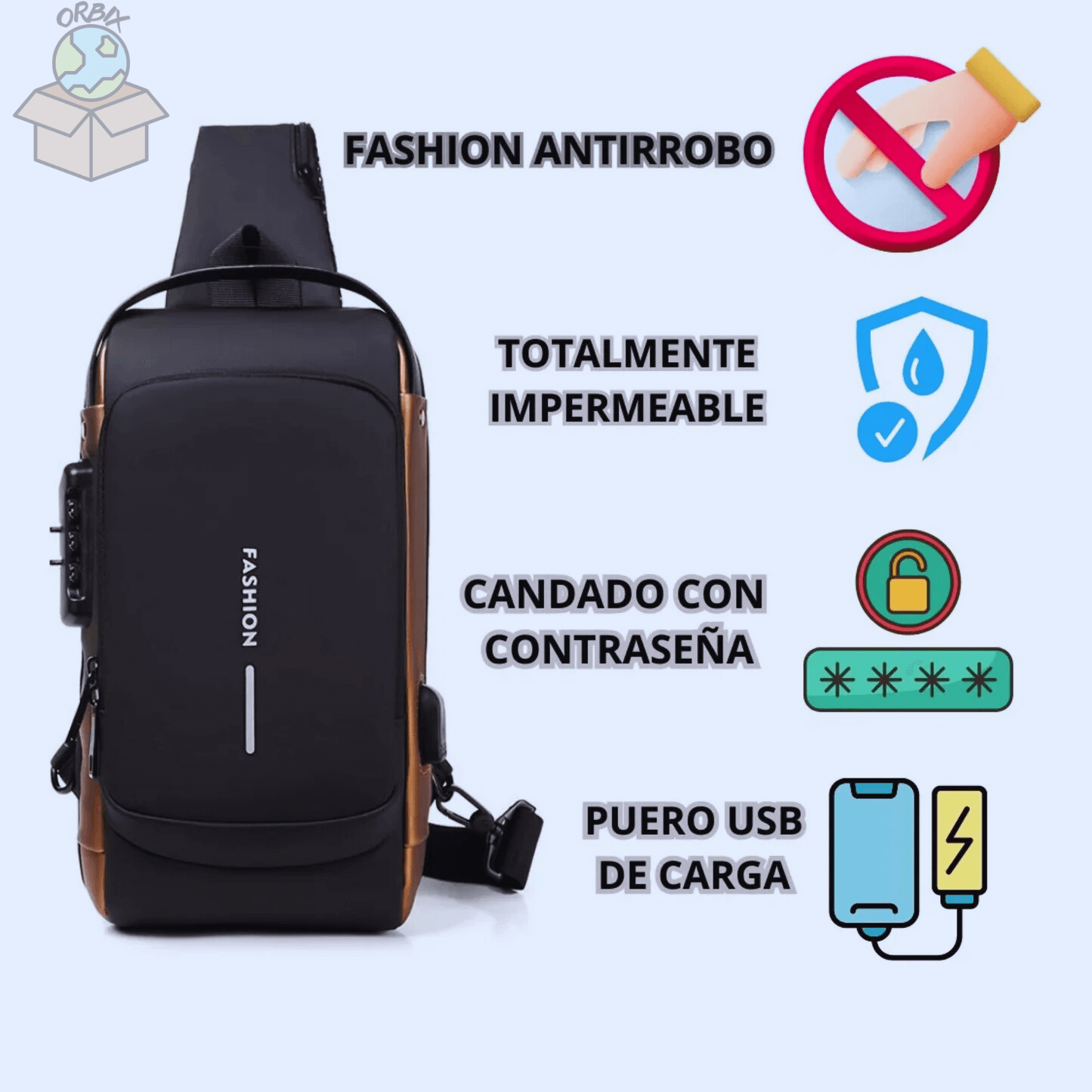 BOLSO/MOCHILA ANTIROBO