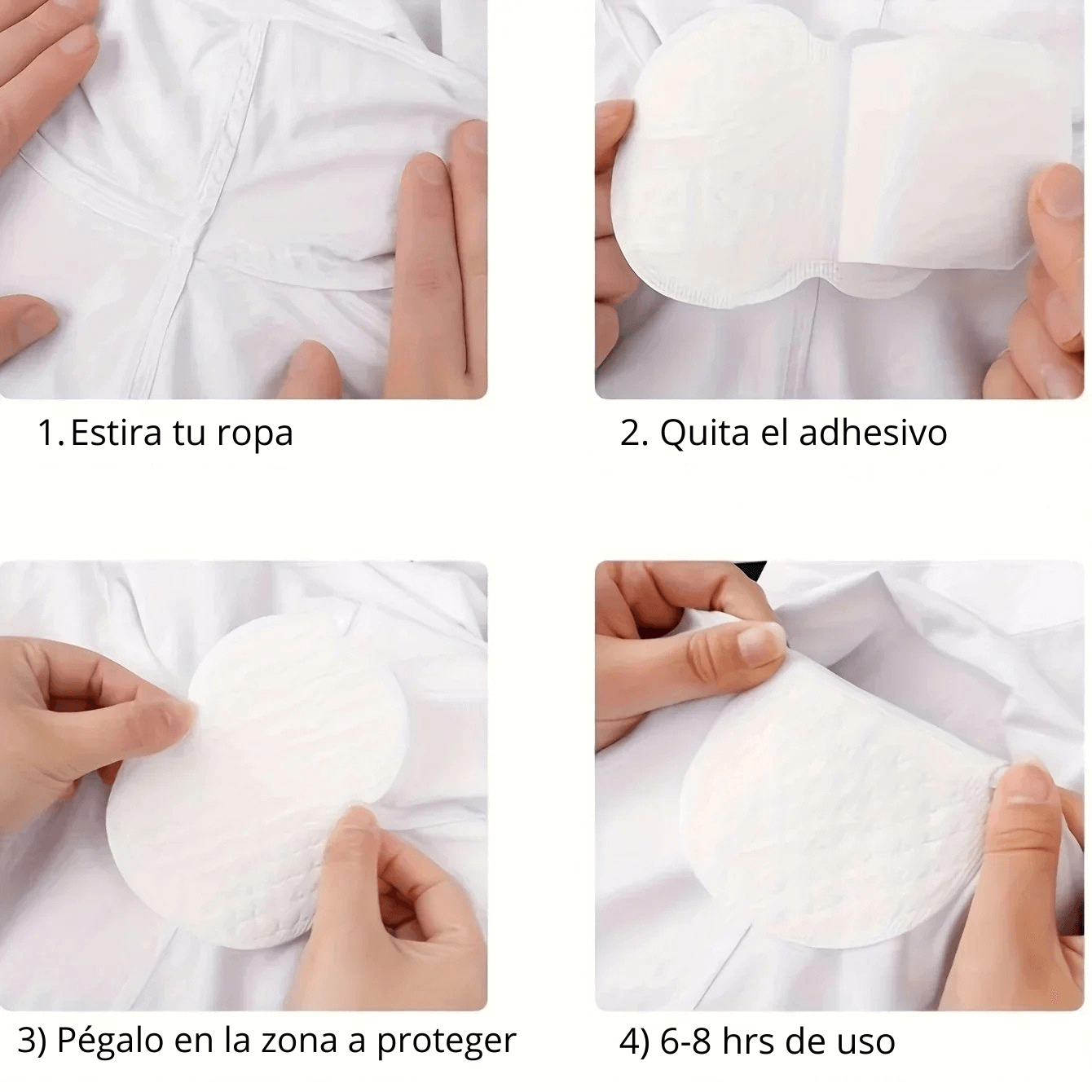 LookSeguro - Parches Antitranspirantes 🚫 💦