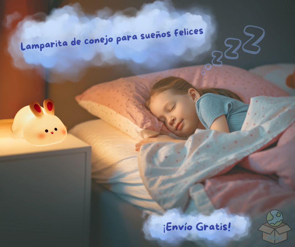 ¡Haz de su Pieza un Lugar Acogedor y Tranquilo! - Lámpara De Conejito Led 🐰💡🐰