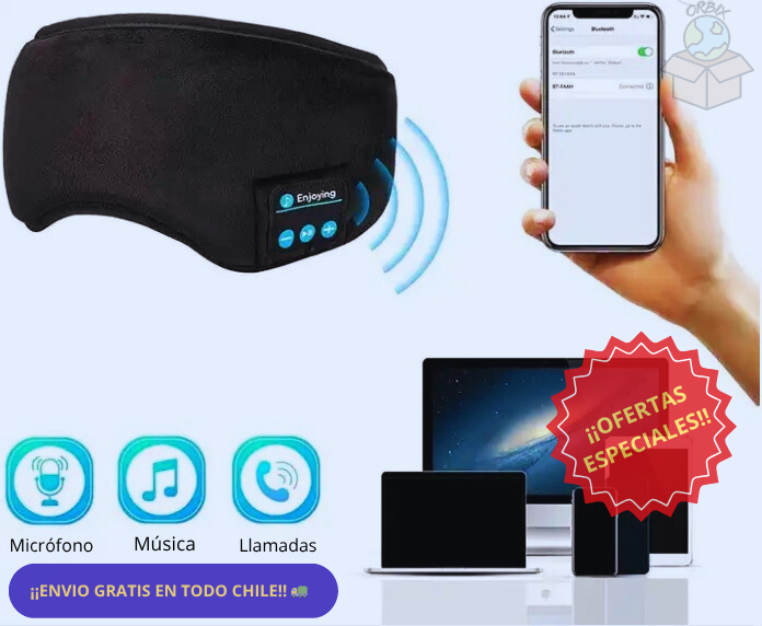 Antifaz Con Audifonos Para Dormir 💤💤