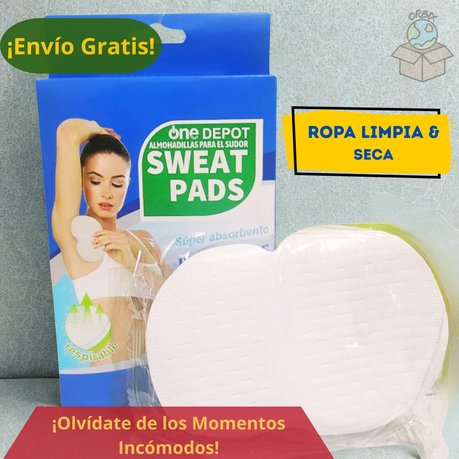 LookSeguro - Parches Antitranspirantes 🚫 💦