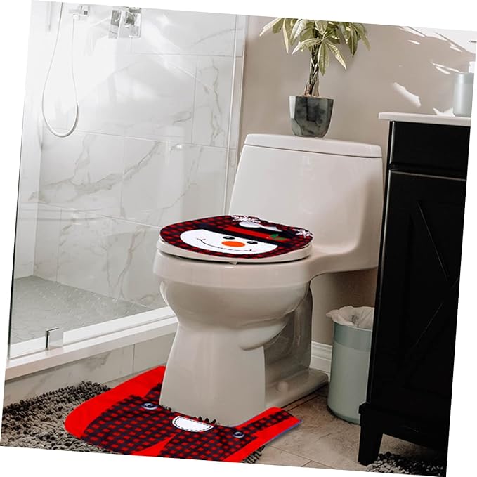 Juego de 2 Cubiertas Navideñas para Inodoros